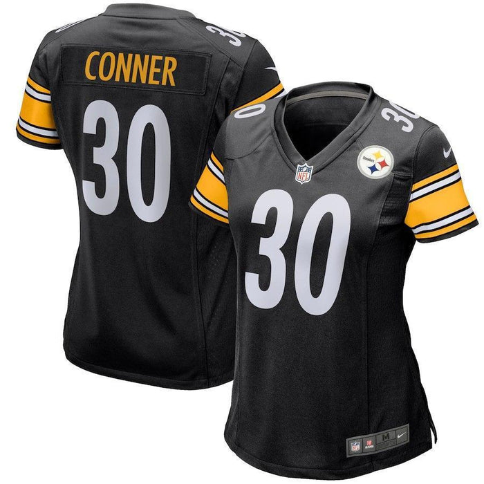 James Conner Pittsburgh Steelers Women's Game Jersey - Black 2018/2019