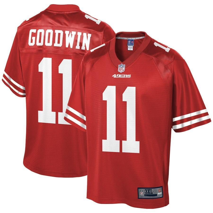 Marquise Goodwin San Francisco 49ers NFL Youth Team Player Jersey – Scarlet 2018/2019