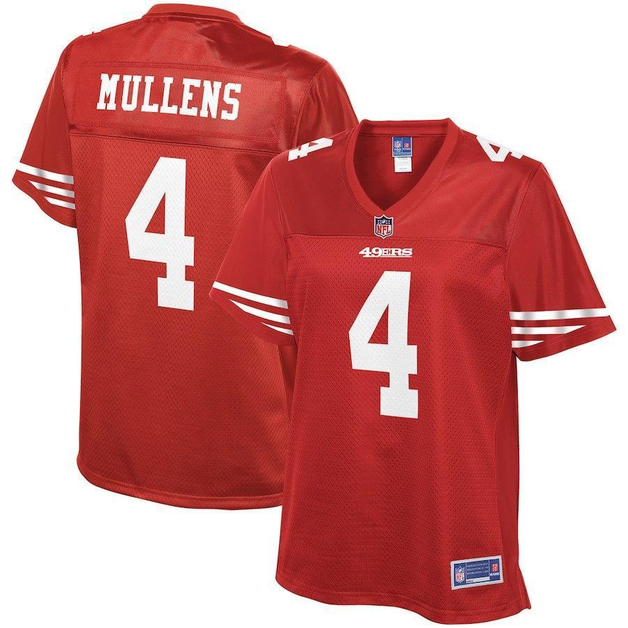 Nick Mullens San Francisco 49ers Pro Line Women's Player Jersey – Scarlet 2018/2019