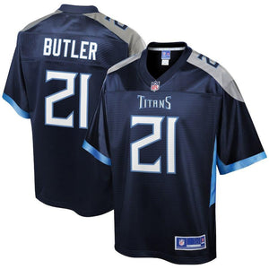 Malcolm Butler Tennessee Titans Pro Line Team Player Jersey – Navy 2018/2019